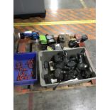 (2) Pallets of Clamps and Misc. Shop Items, Rigging Fee $15