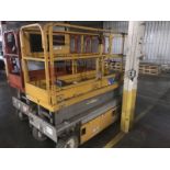 JLG Scissor Lift, Model #2033-F, Serial #0200040-49, Max Height 20ft., Rigging Fee $100