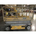 JLG Scissor Lift, Model #2033-F, Serial #0200040250, Max Height 20ft., Rigging Fee $75