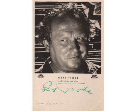 GERMAN CINEMA: Selection of vintage signed postcard photographs by various German (and some Austrian) film actors and actress