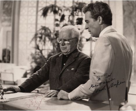 CHAPLIN CHARLES: (1889-1977) English Film Comedian, Academy Award winner &amp; CHAPLIN SYDNEY (1926-2009) American Actor, son