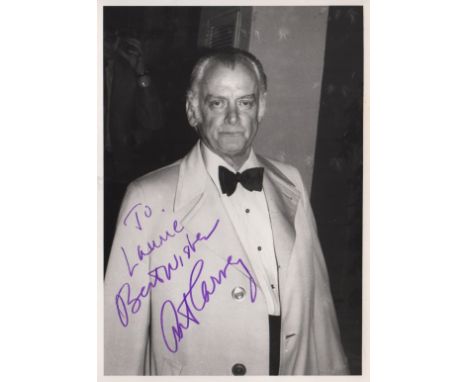 ACTORS: Selection of signed 4.5 x 6.5 photographs (and a few slightly smaller) by various stage and screen actors and other e
