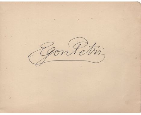 CLASSICAL MUSIC: A good selection of vintage signed album pages by various classical musicians and opera singers etc., includ