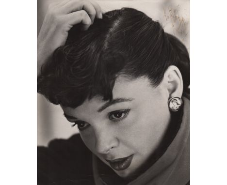  GARLAND JUDY: (1922-1969) American Actress and Singer, famous for her portrayal of Dorothy Gale in The Wizard of Oz (1939). 