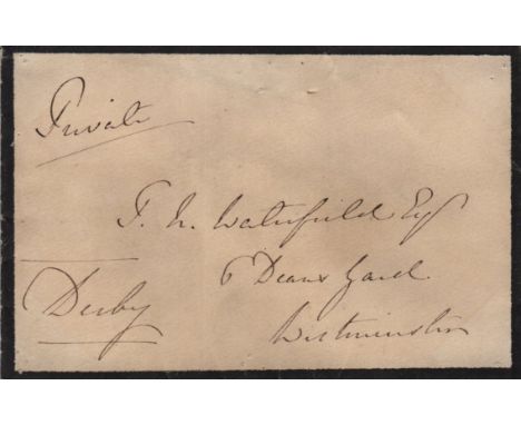 BRITISH PRIME MINISTERS: Small selection of small signed clipped pieces, signed Free Front envelopes (4; two of them the fron