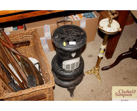 A vintage paraffin stove - sold as a collector's item