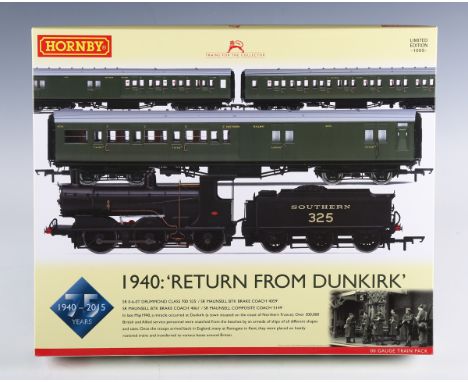 A Hornby gauge OO R.3302 DCC Ready 1940: Return From Dunkirk train pack, boxed with instructions, certificate and plastic ret