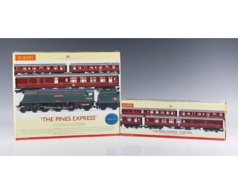 A Hornby gauge OO R.2436 The Pines Express train pack, boxed with instructions and certificate, all items wrapped in tissue, 