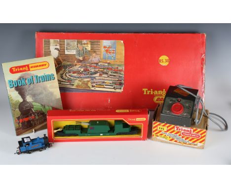 A collection of Tri-ang Railways and Tri-ang Hornby gauge OO, including R.53 locomotive 'Princess Elizabeth' and R.31 tender,