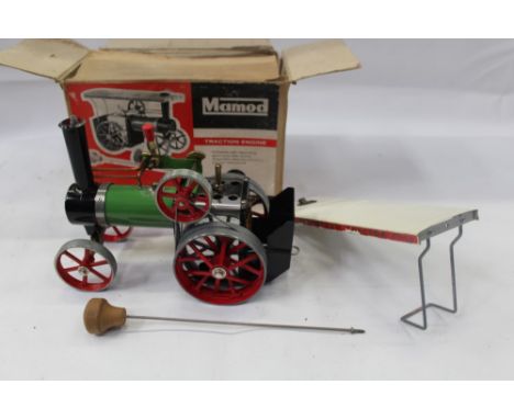 Mamod Steam traction engine TE1a in original box