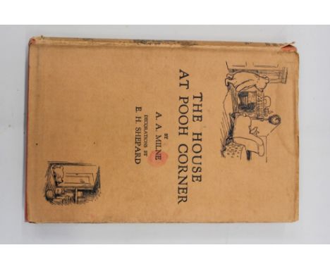 The House at Pooh Corner- A.A. Milne First edition 1928, hard cover, Publisher Methuen &amp; Co London, with dust jacket.