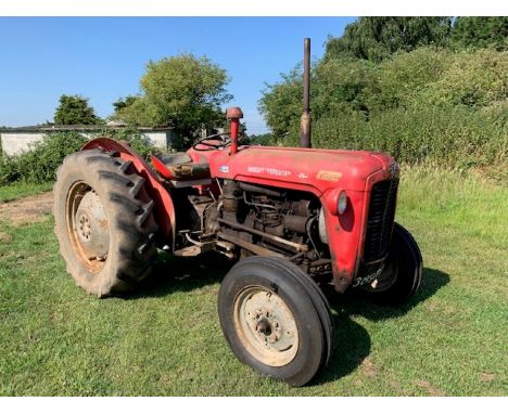 1960 Massey Ferguson 35 (FE - 35), 3 Cylinder Perkins Diesel Tractor, Reg. No. 389 TVX (V5 Document Present), 6588 indicated 
