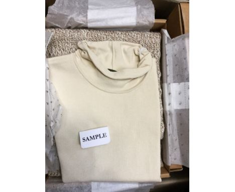 Ladies luxury clothing mainly by Peruvian Collection. New knitwear in boxes including jumpers, cardigans, skirts etc. More th