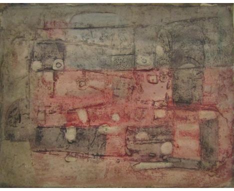Mid 20th century school - Relief abstract study, unsigned, inscribed verso - Unknown artist working in France in the 1950/60s