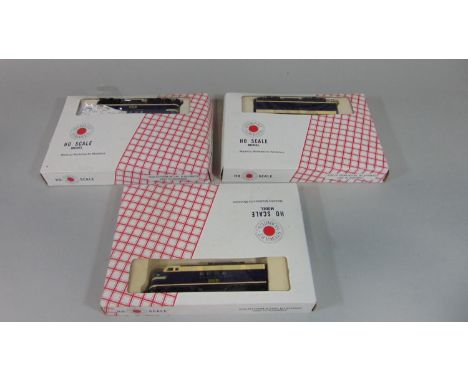 3 boxed Stewart Hobbies HO gauge model engine kits (assembled), all Santa Fe including 5016 x2 and 5017  (3) 