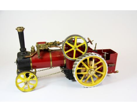 A model steam engine, L. 38cm.
