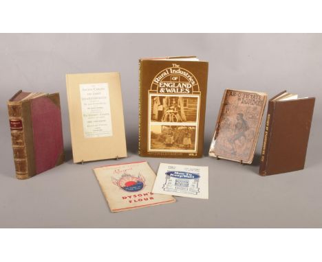 An assortment of books and ephemera. To include three books on the history of Knaresborough , comprising of a 4th edition tit