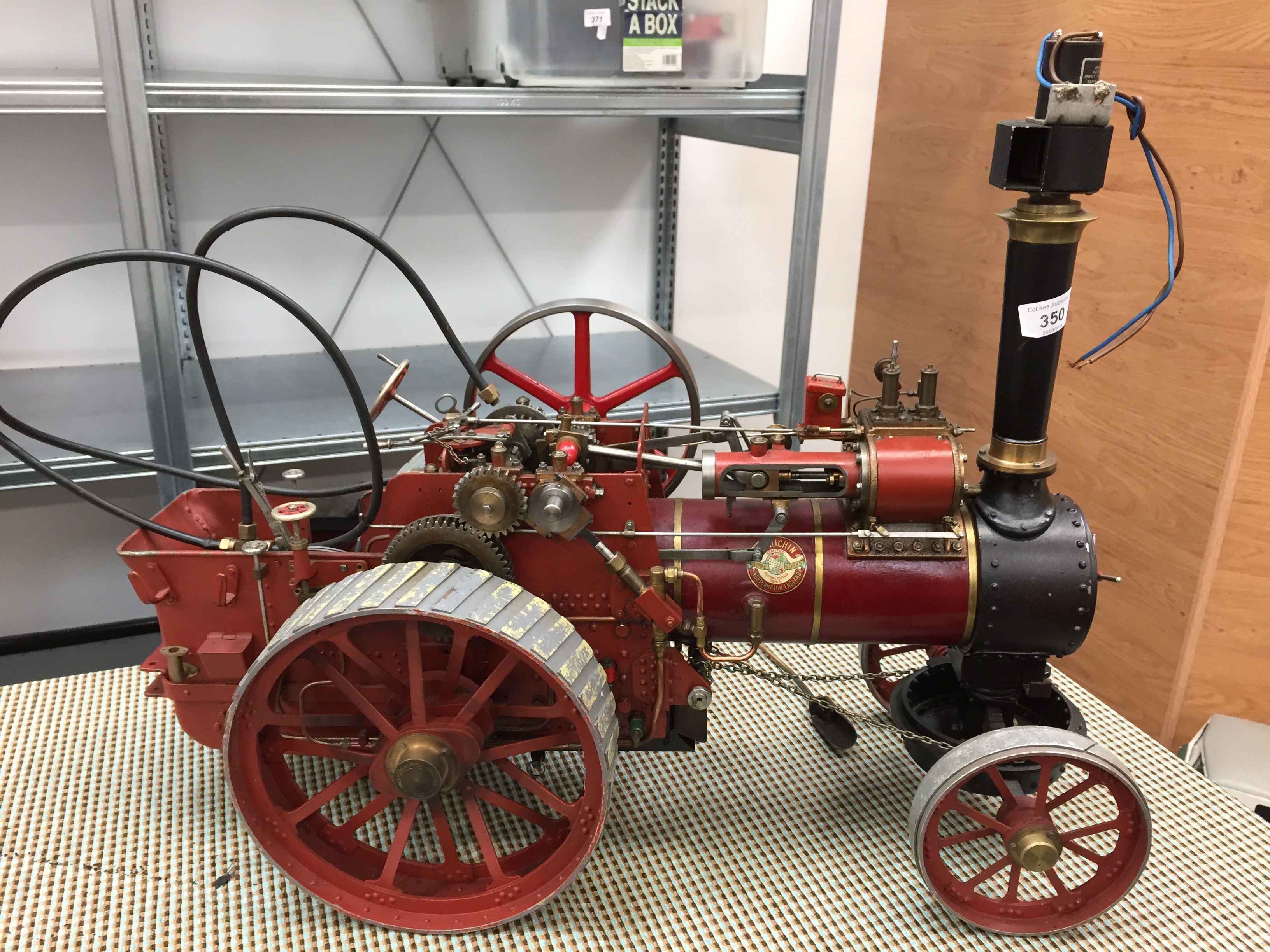 1 1/2" Scale Gas fired Live Steam Model of a Hughes design Allchin