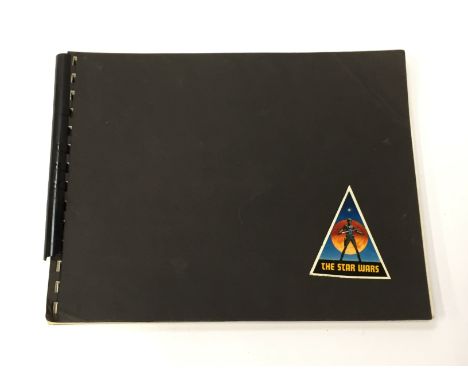 The Star Wars Glory Book, c.1976: an autographed cast and crew book featuring 25 black and white photographs taken during the