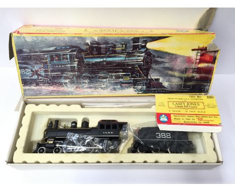 RIVAROSSI O Gauge 6995 4-6-0 Canon Ball Express 'Casey Jones' Near Mint with Instructions in an Excellent inner tray with Poo