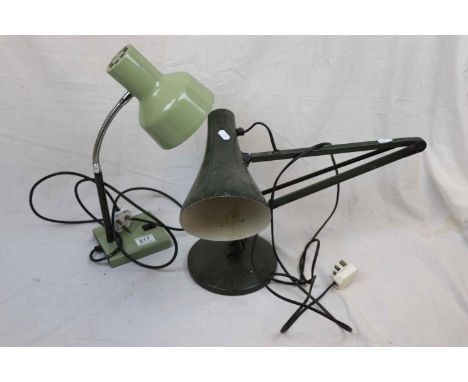 Vintage Green Anglepoise Lamp together with Vintage Anglepoise Lighting Ltd Model 99 Lamp