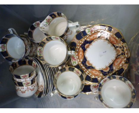Edwardian ' Diamond China ' Part Tea Service 