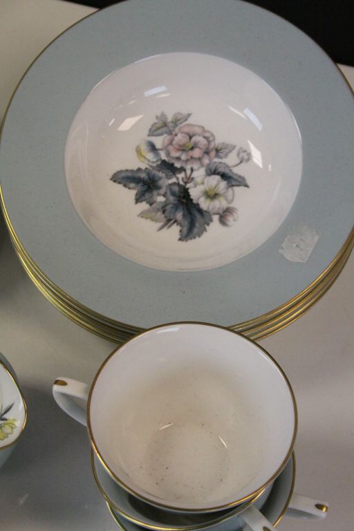 Small collection of Royal Worcester Dinnerware in 