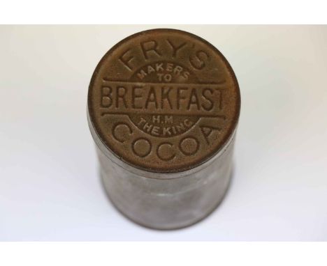 Vintage Advertising Tin ' Fry's Breakfast Cocoa '