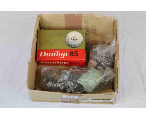 Box of mixed vintage World coinage and a small collection of Banknotes to include a 1923 American Silver Dollar
