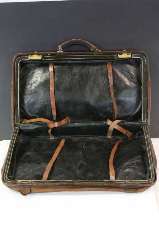 gladstone leather briefcase