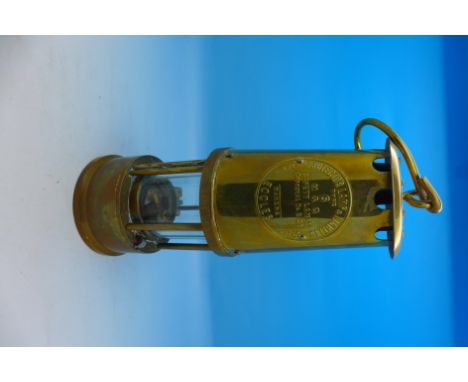 An Eccles Type 6 miner's safety lamp