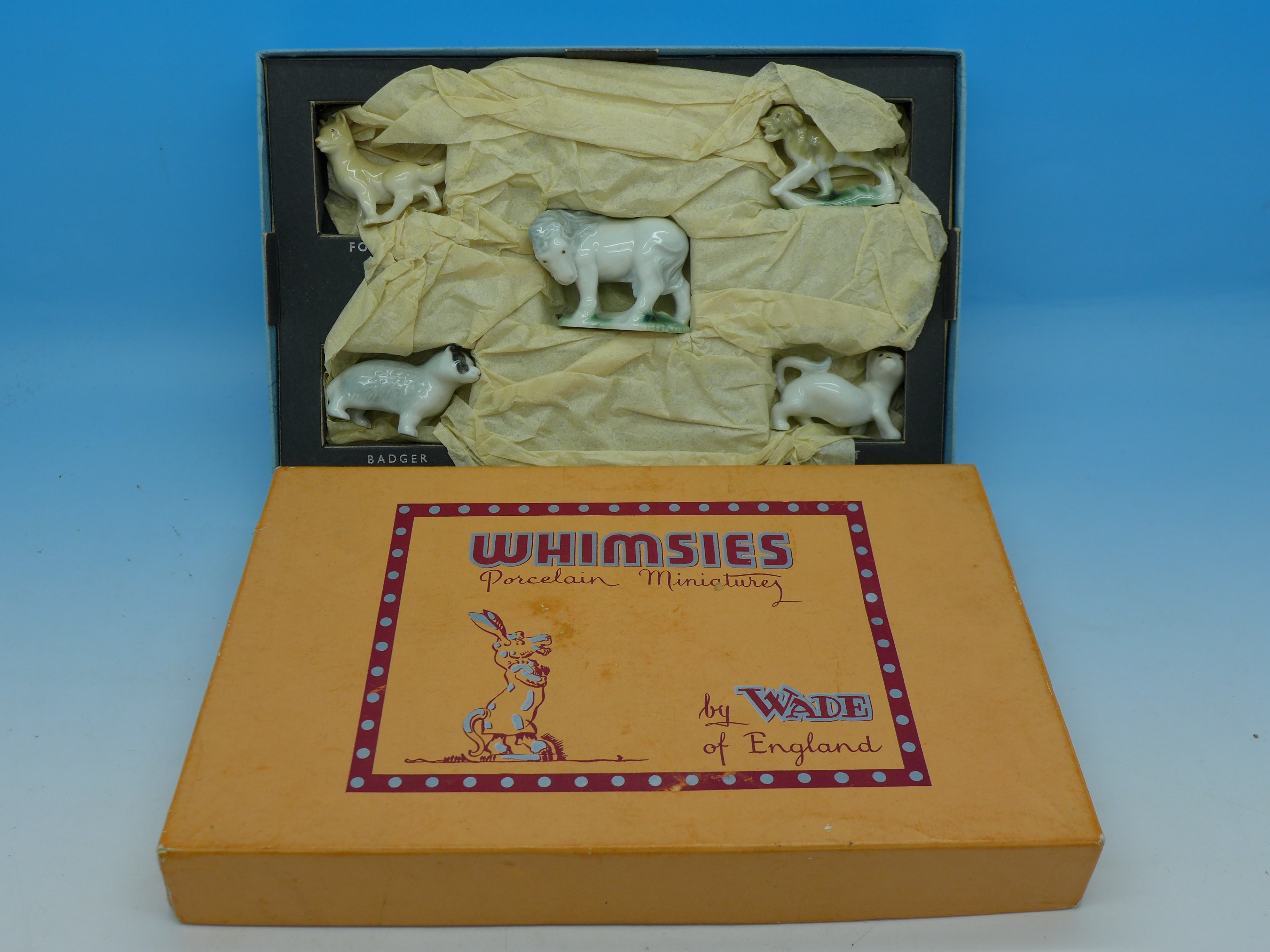 Wade Whimsies, boxed, set no. 3