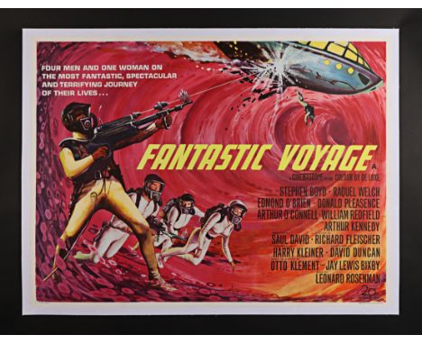 FANTASTIC VOYAGE (1966) - UK Quad - Linen Backed, 1966Bidding for this lot will end on Thursday 8th February. The auction wil
