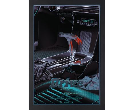 DRIVE (2011) - Hand-Numbered Limited Edition Chrome Variant Print by Laurent Durieux, 2022Bidding for this lot will end on Th