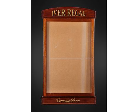 CINEMA POSTER DISPLAY CASE - Vintage Bespoke Cinema Poster Display CaseBidding for this lot will end on Thursday 8th February