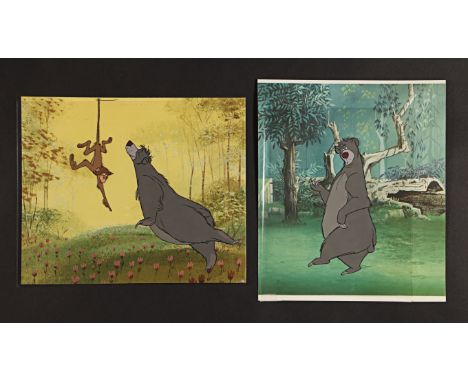 THE JUNGLE BOOK (1967) - Two Original Hand-Painted Baloo Animation Cels, 1967Bidding for this lot will end on Thursday 8th Fe