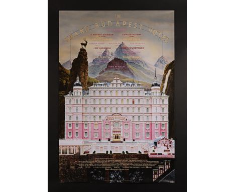 THE GRAND BUDAPEST HOTEL (2014) - UK Quad and One-Sheet, 2014Bidding for this lot will end on Thursday 8th February. The auct