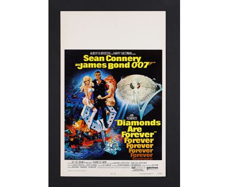 JAMES BOND: DIAMONDS ARE FOREVER (1971) - Carter-Jones Collection: US Window Card and US Lobby Card Set, 1971Bidding for this