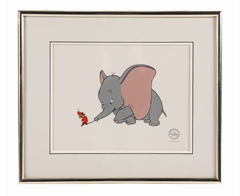 DUMBO (1941) - Framed Limited Edition Dumbo and Timothy Q Serigraph Cel, 1991Bidding for this lot will end on Thursday 8th Fe