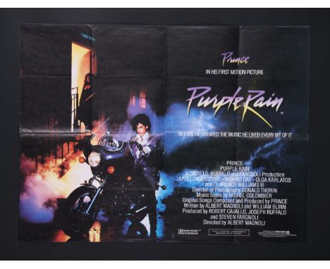 PURPLE RAIN (1984) - UK Quad and Exhibitors Campaign Book, 1984Bidding for this lot will end on Thursday 8th February. The au
