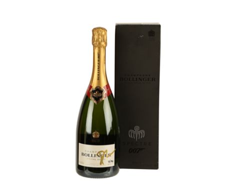 JAMES BOND: SPECTRE (2015) - Daniel Craig Autographed and Hand-Numbered Bollinger Champagne Crew Gift, 2015Bidding for this l
