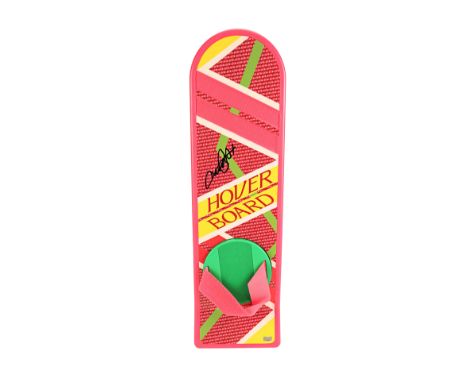 BACK TO THE FUTURE PART II (1989) - Michael J. Fox Autographed Replica HoverboardBidding for this lot will end on Thursday 8t