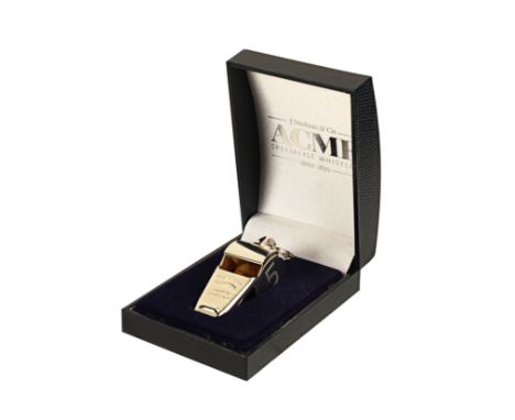 JAMES BOND: DANIEL CRAIG (2006-2022) - Daniel Craig's Personal Appreciation Crew Gift Whistle, 2021Bidding for this lot will 