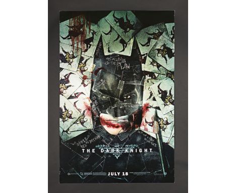 THE DARK KNIGHT (2008) - Two Advance US One-Sheets, 2008Bidding for this lot will end on Thursday 8th February. The auction w
