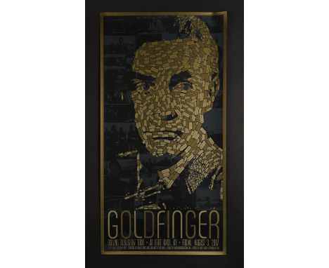 JAMES BOND: GOLDFINGER (1964) - Limited Edition Mondo Print by Todd Slater, 2007Bidding for this lot will end on Thursday 8th