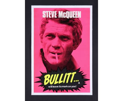 BULLITT (1968) - David Frangioni Collection: British Double Crown - Linen-Backed, 1968Bidding for this lot will end on Thursd