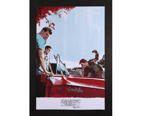 GOODFELLAS (1990) - Signed and Hand-Numbered Limited Edition Artist Proof Print by Marc Aspinall, 2017Bidding for this lot wi