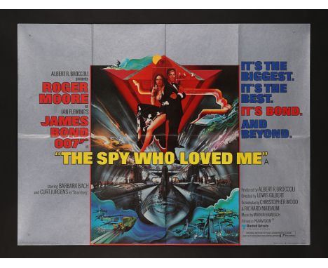 JAMES BOND: THE SPY WHO LOVED ME (1977) - UK Quad and Exhibitors Campaign Book, 1977Bidding for this lot will end on Thursday