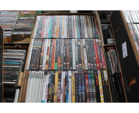 DVD's - A fantastic collection of around 50 x DVD's covering film and music. Titles/artists covered here include Bob Marley, 