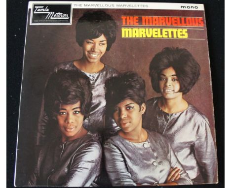 THE MARVELETTES - THE MARVELLOUS - A great original UK copy on Tamla of this rare classic album from 1964 (TML 11008). The re